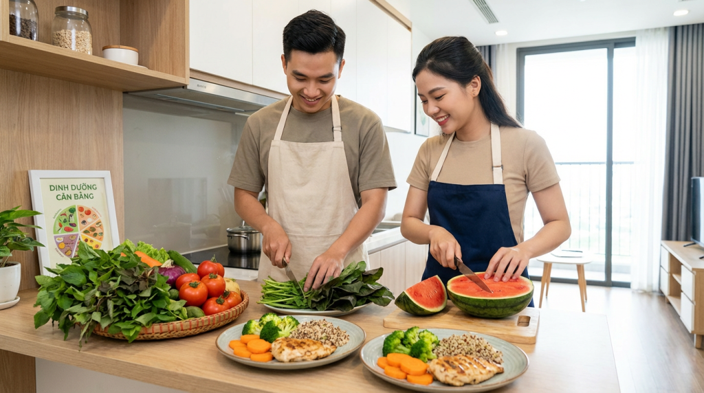 Thói quen ăn rau củ quả lành mạnh 2